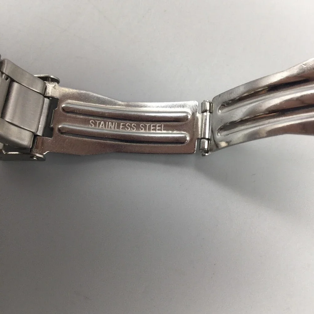 Sun Time Womens Watch 28mm Auburn University Auburn Tigers Date New Battery 7.5